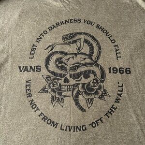 Vans Green Tattoo Shirt XL
